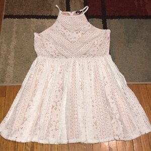White Lace Wendye Chaitin Dress SIZE 11/12 Jrs